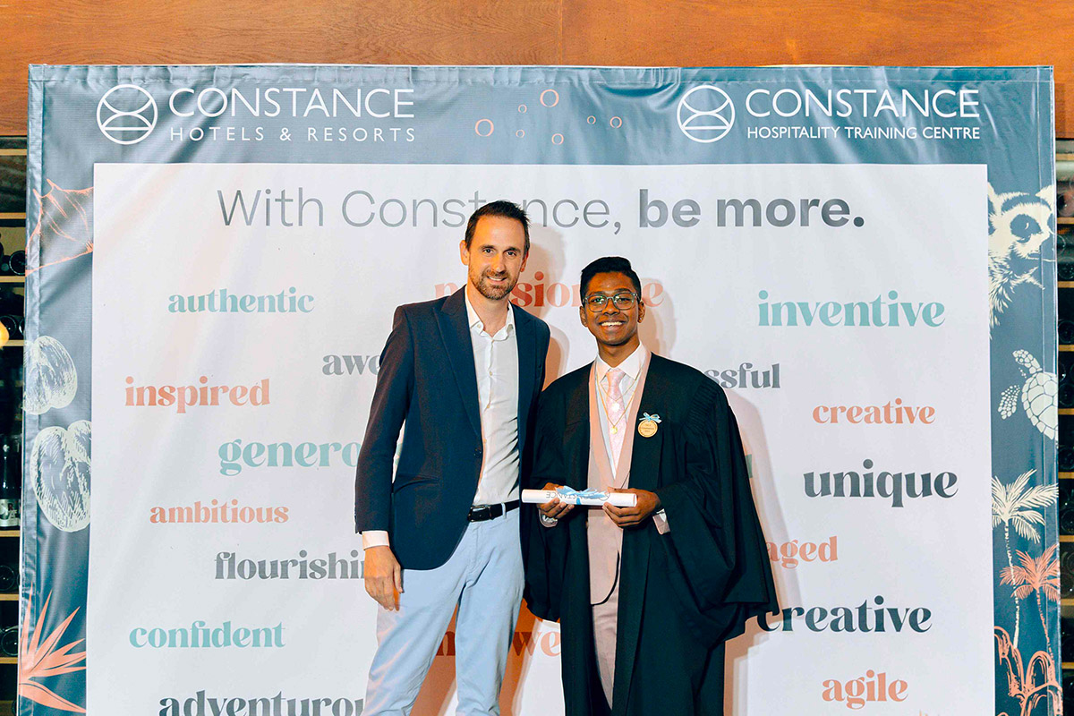 Constance Hospitality Training Centre : 53 futurs professionnels de l'hôtellerie décrochent leur diplôme